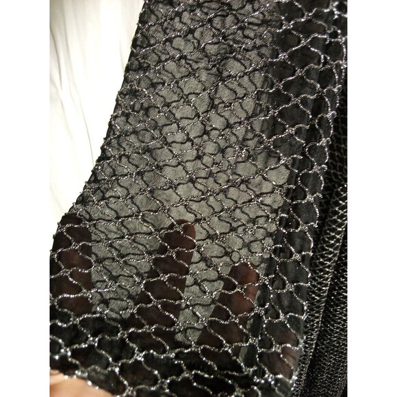 Club Paradise Womens Black Long Dress With Cardigan Size Large - Picture 4 of 13